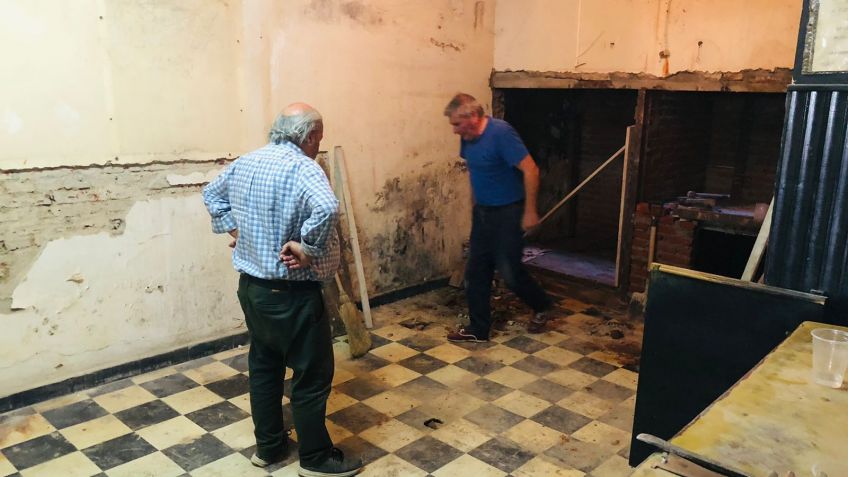 Juventud Unida avanza en la remodelación de su sede