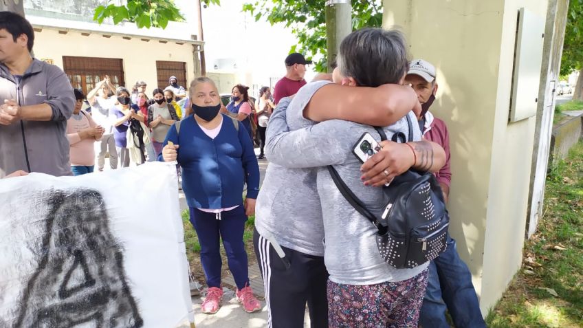 Familiares de Sebastián Simón se movilizaron pidiendo Justicia