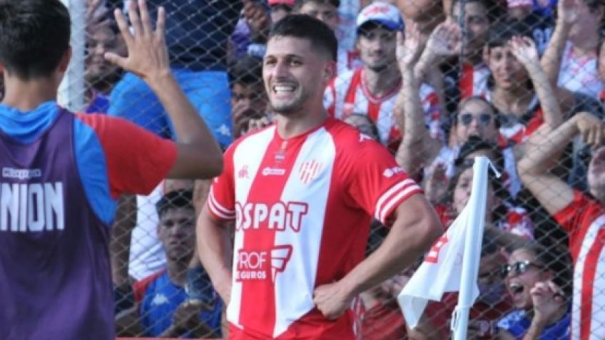 Juan Manuel García anotó en la victoria de Unión en el clásico ante Colón
