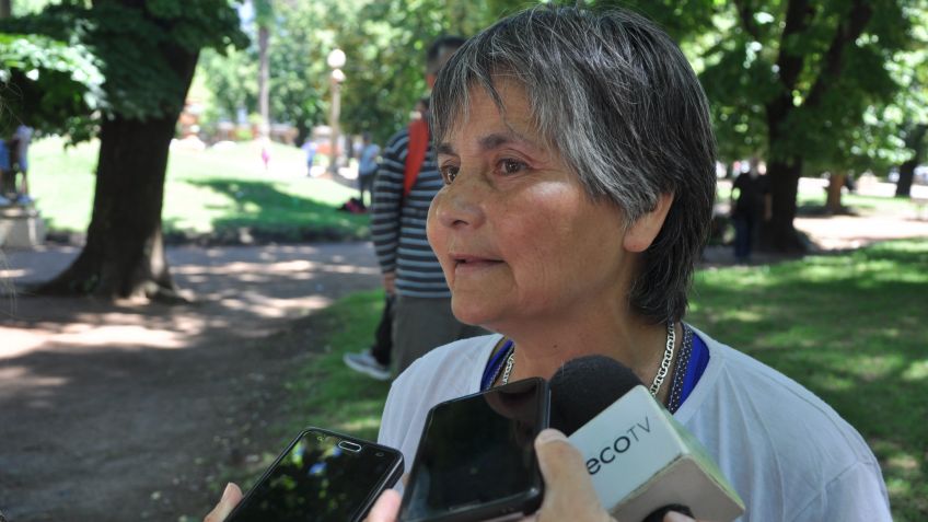 "No voy a estar tranquila hasta que caiga preso"