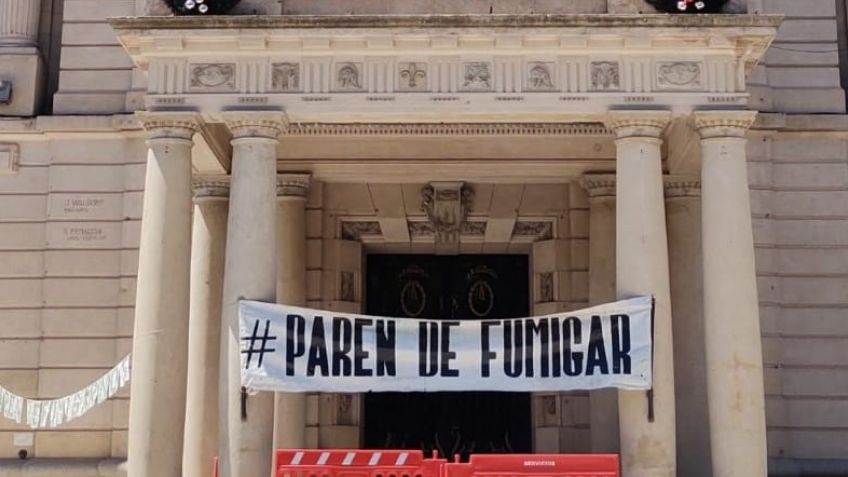 Se elevó un pedido formal para que Lunghi vete la ordenanza de regulación de agrotóxicos