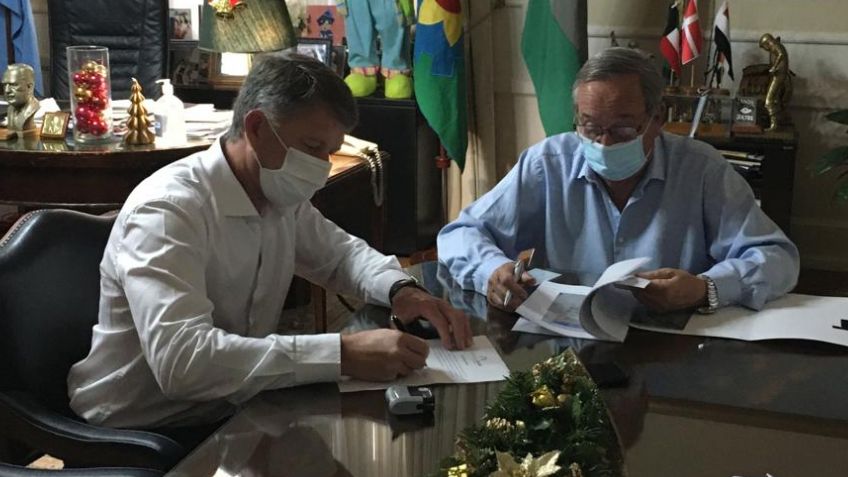 El Municipio le entregó al Consejo Escolar las llaves del nuevo edificio del Jardín 927