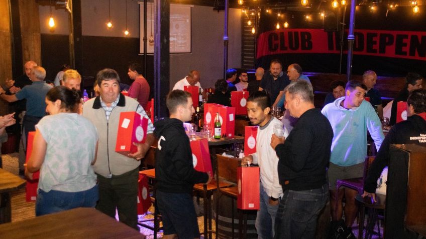 Independiente brindó con la familia del club en el cierre de año
