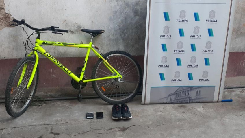 Personal policial recuperó varios elementos robados