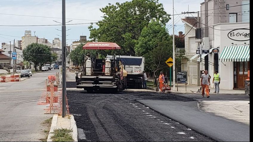 La semana venidera se reanudará la pavimentación de la avenida Alvear