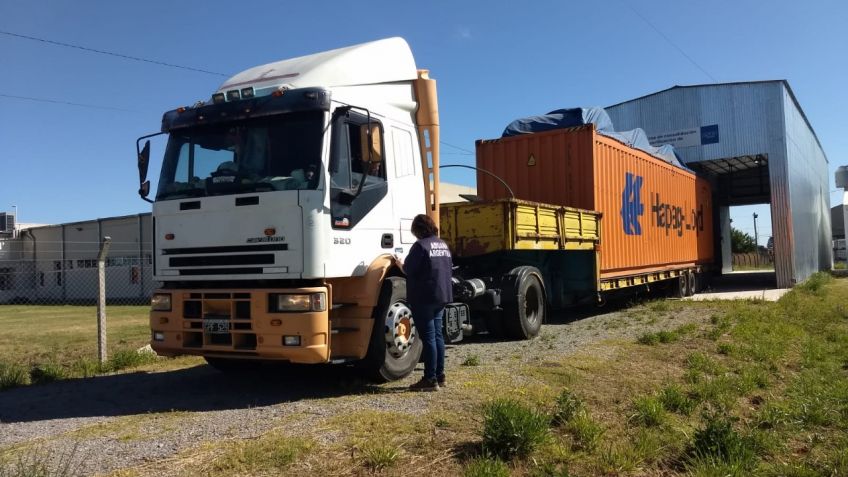 Se realizó la primera operación de comercio exterior en la zona Primaria del Parque Industrial