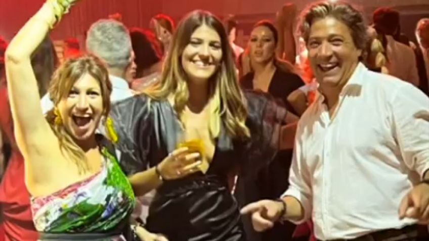 Presencia tandilense en el casamiento de Ricky Montaner y Stefi Roitman