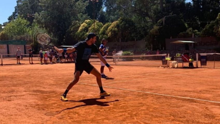 Del Potro sigue con su preparación en Uncas