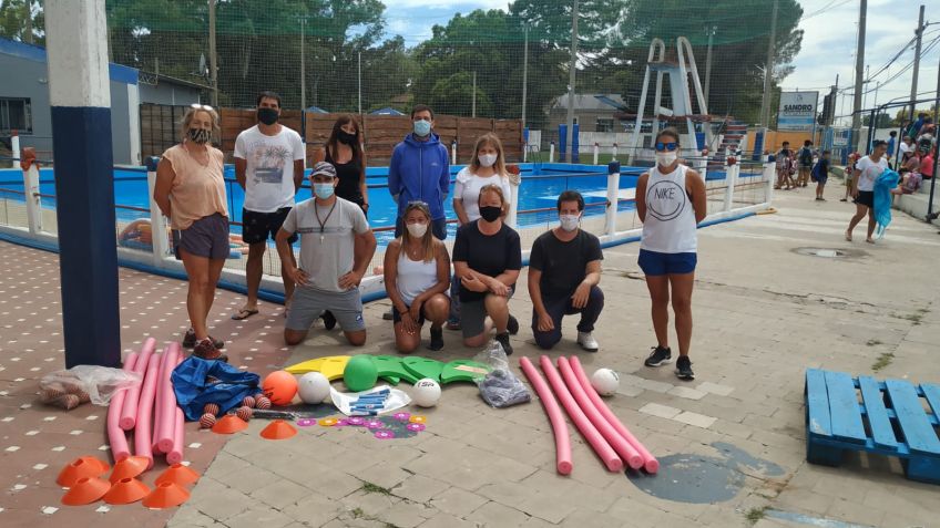Se comenzaron a entregar elementos deportivos adquiridos con Fondos Provinciales