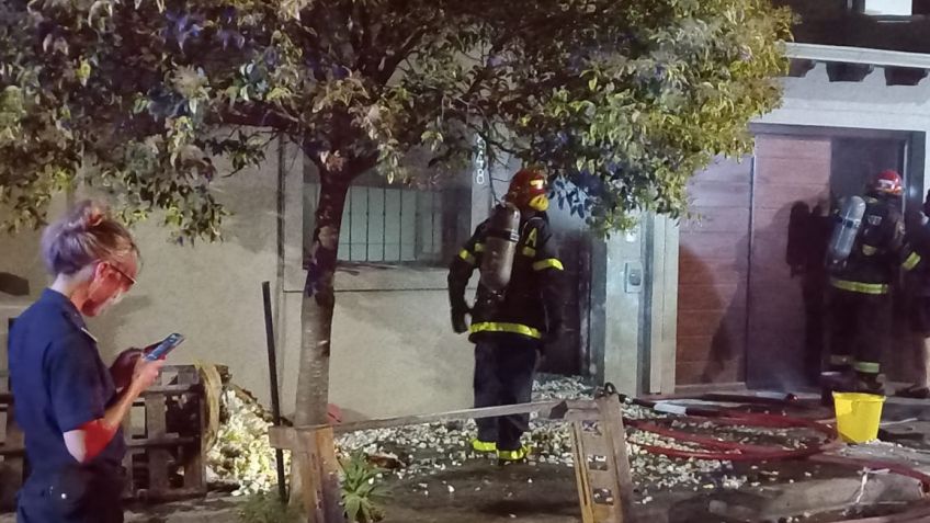 Un incendio provocó serios daños en una vivienda 