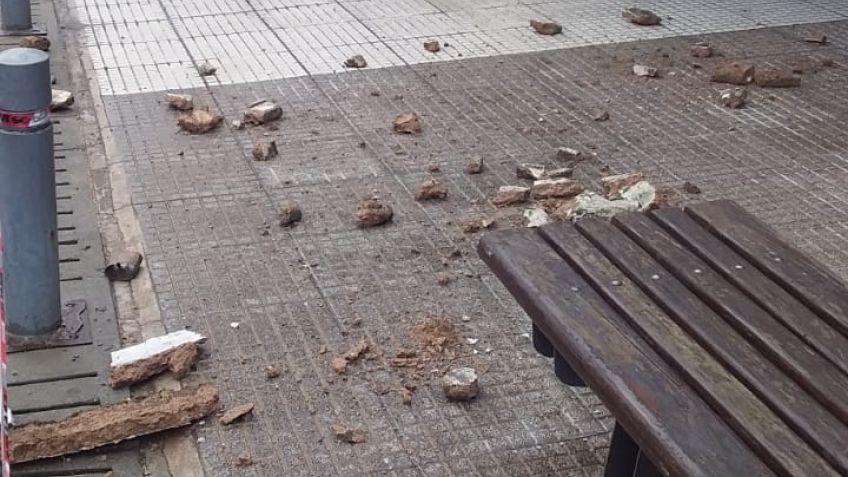 Los más de 100 milímetros caídos dejaron secuelas en varios sectores de la ciudad