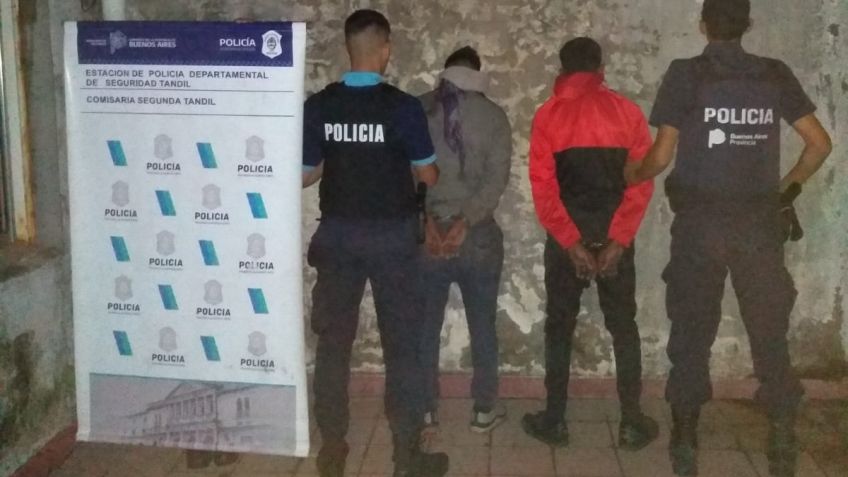 Aprehendieron a dos hombres que intentaban robar una moto