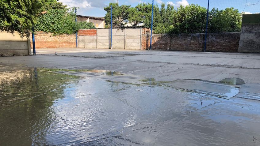 Gimnasia avanza en la construcción de un polideportivo