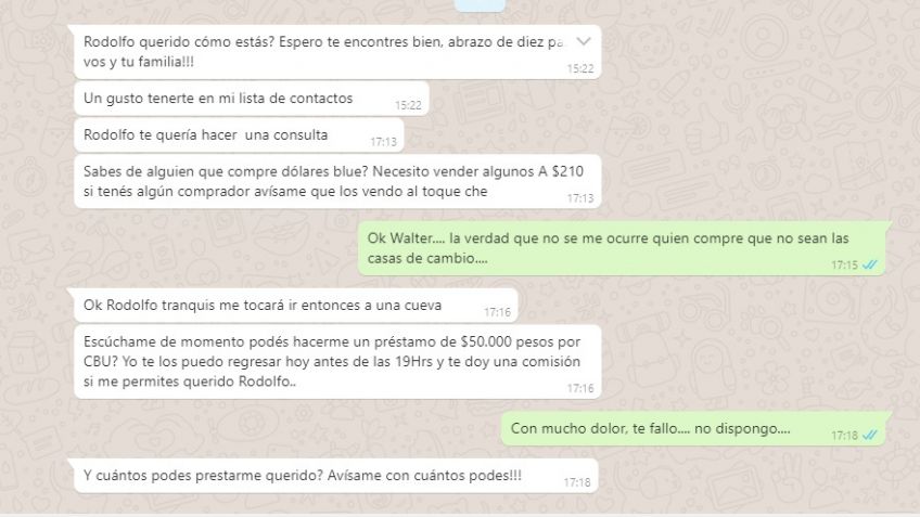 Alertan sobre nueva modalidad de estafa con la venta de dólares
