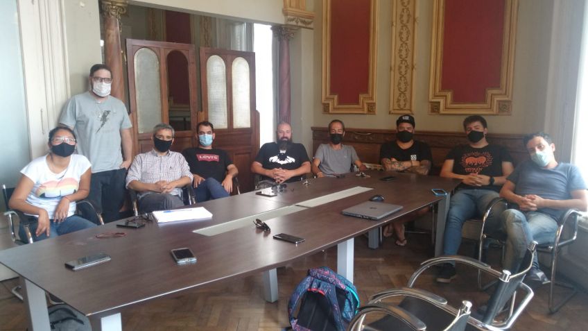 Reunión de la comisión organizadora del Roca Rock