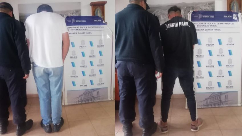 Aprehenden a dos hombres por robar cables telefónicos