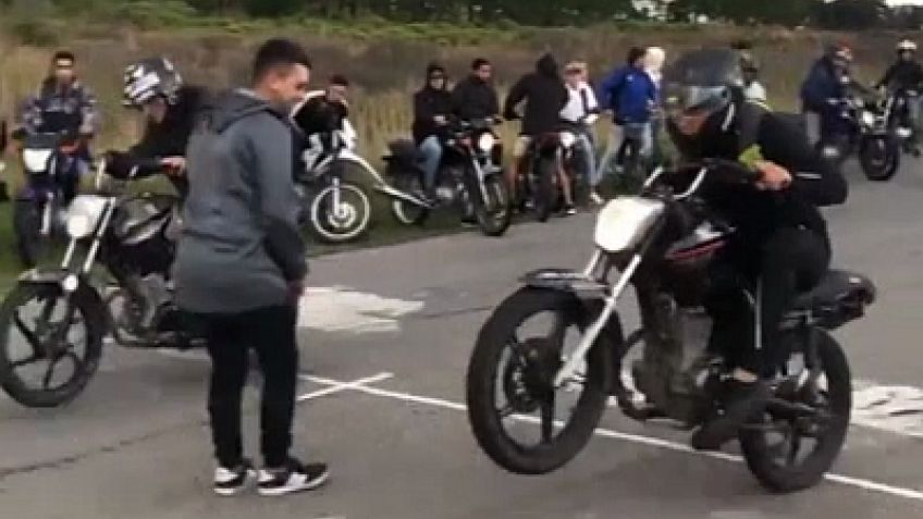 Video: así se corren peligrosas picadas de motos en diferentes partes de nuestra ciudad