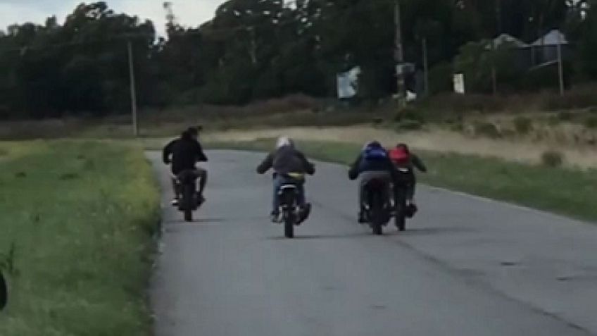 Video: así se corren peligrosas picadas de motos en diferentes partes de nuestra ciudad