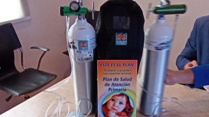 AMEMT puso a disposición dos mochilas de oxígeno para la comunidad tandilense