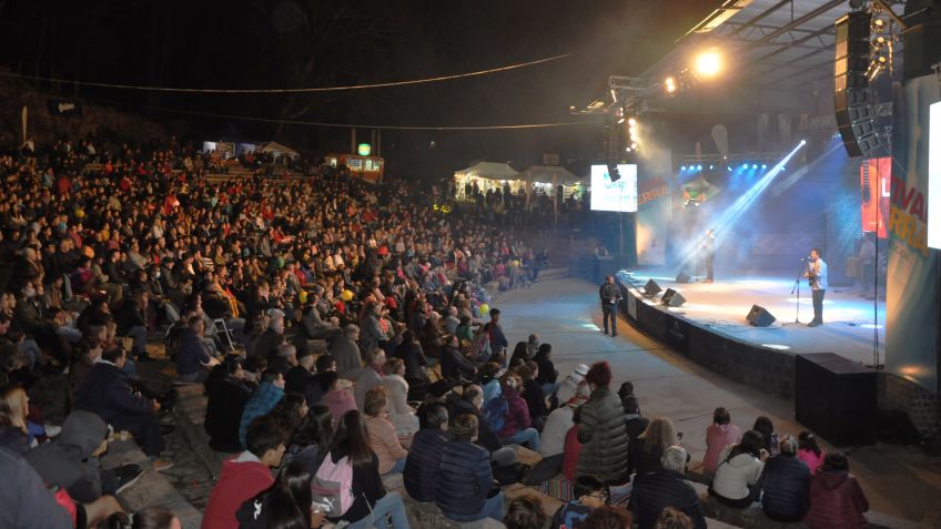 A pesar del tiempo inestable, la segunda jornada del Festival de la Sierra tuvo una gran convocatoria