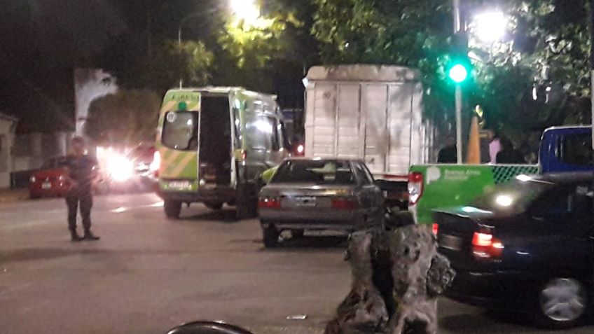 Choque y discusión en Avellaneda y Guido