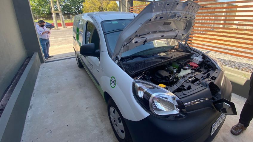 La Usina presentó su primer auto y surtidor eléctrico de Tandil
