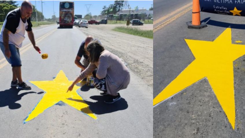 Pintaron dos nuevas Estrellas Amarillas en la Ruta 226