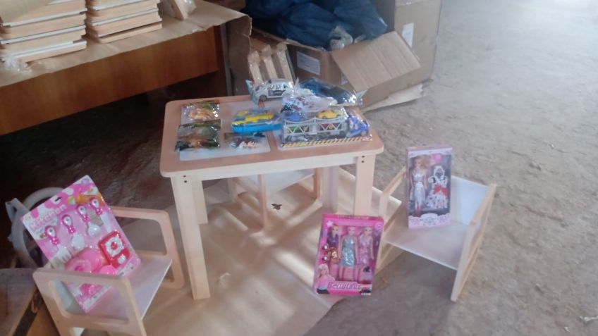 AMAFUTAN recibió el equipamiento para juegotecas  en los juzgados de familia y de paz