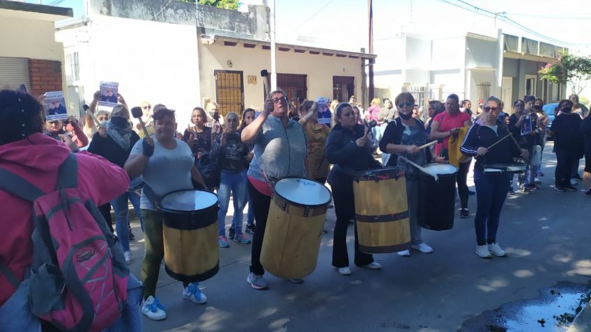 La 1º de octubre y familiares de Sebastián Simón volvieron a marchar a Fiscalía