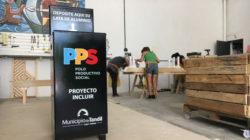 Proyecto de reciclado "Incluir", un espacio laboral para personas con discapacidad