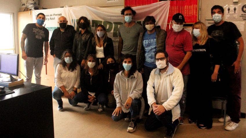 Integrantes del secretariado nacional de la FATPREN visitaron Tandil