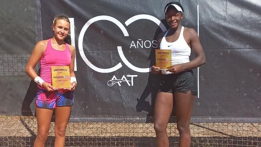 Sol Larraya Guidi fue campeona del torneo profesional "Haciendo Tenis" 
