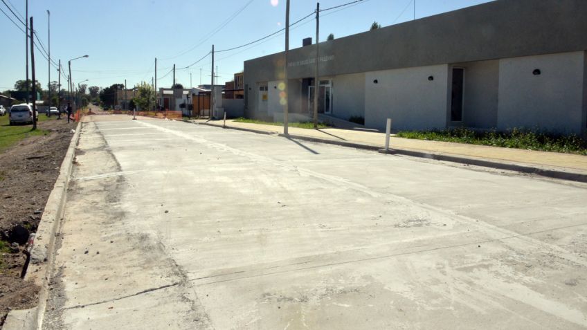 Se culminaron los trabajos de pavimentación y repavimentación en distintos barrios
