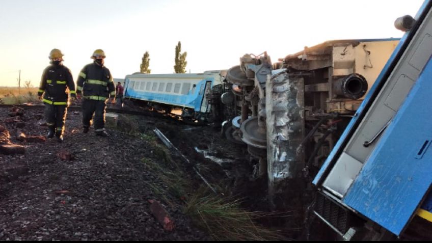 Descarriló el tren de pasajeros a la altura de Olavarría