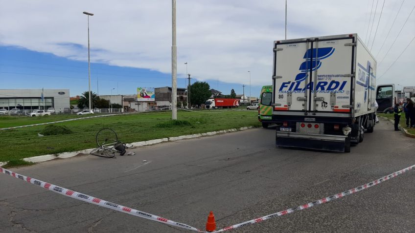 Tragedia en Ruta 226 y Actis: falleció un ciclista