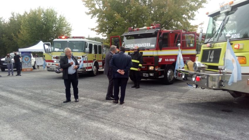 Bomberos de Tandil presentaron nuevo equipamiento