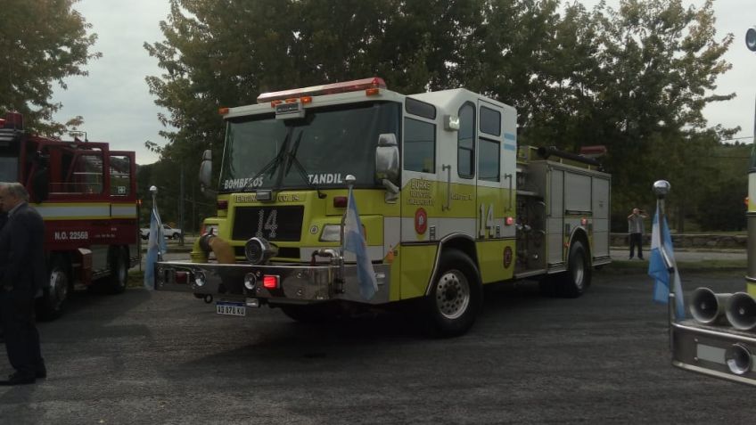 Bomberos de Tandil presentaron nuevo equipamiento