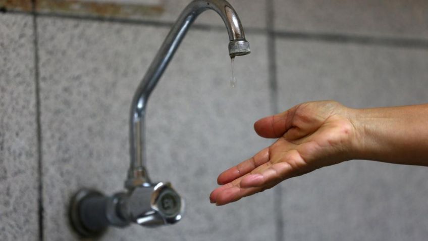 Corte de agua por tareas de empalme de cañerías