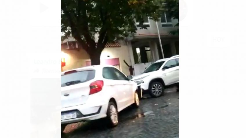 Un choque sin heridos en Santamarina y Mitre