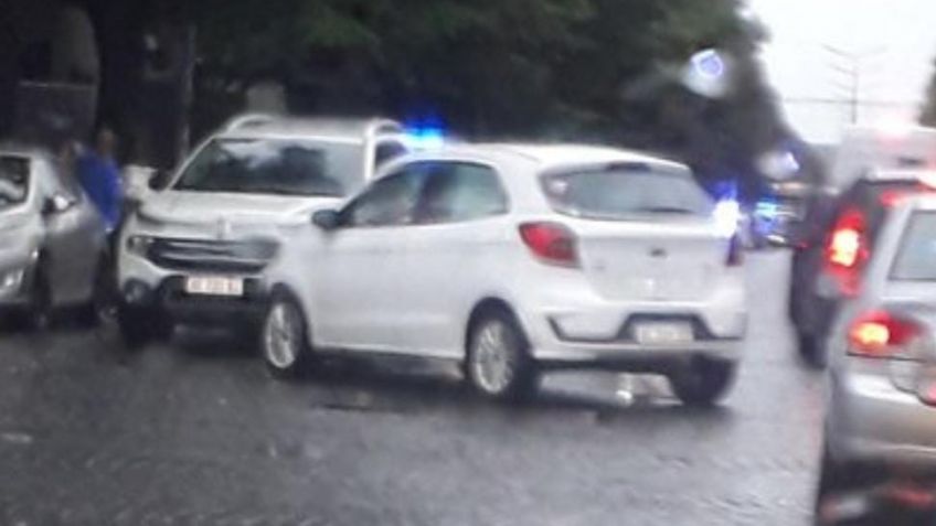 Un choque sin heridos en Santamarina y Mitre