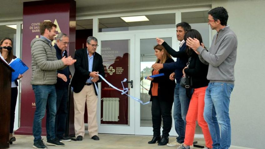 Quedó inaugurado el nuevo edificio del Centro de Salud del barrio Palermo