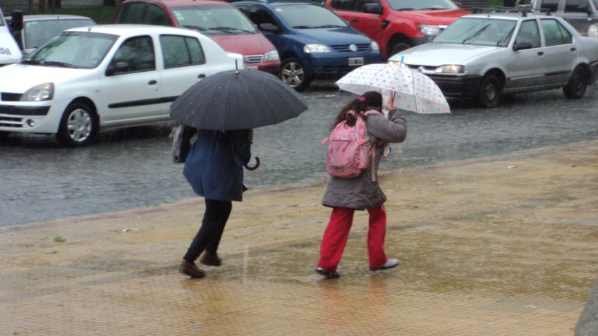 Martes con tormentas y vientos fuertes