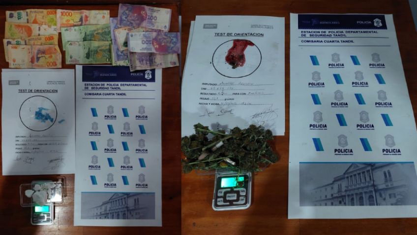 Secuestran marihuana y cocaína en un allanamiento