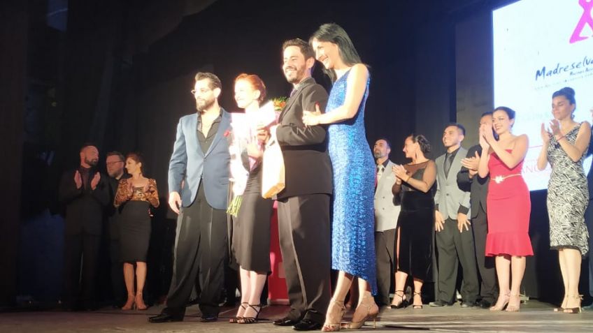 Tercer puesto: Kelly Lettieri y Alejandro Beron (Mar del Plata). 