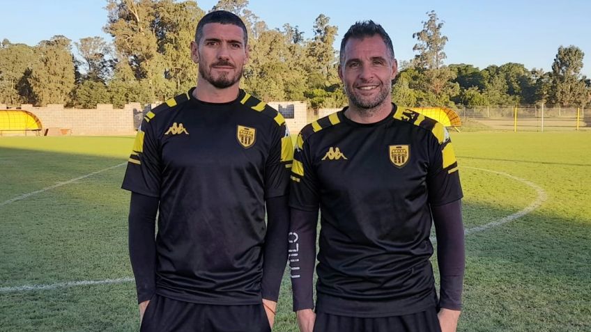Osvaldo Barsottini y Mariano Gonzalez (Foto. Prensa Santamarina(