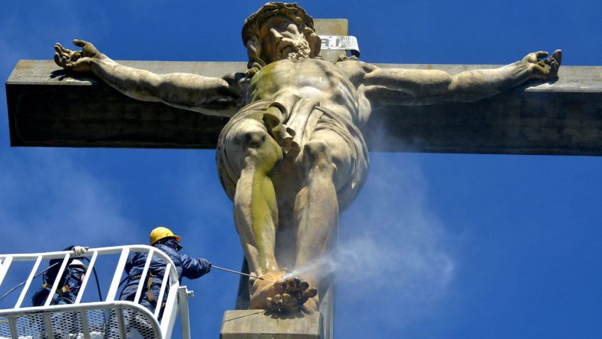 Semana Santa: Avanzan los trabajos en el Calvario y en distintos paseos de la ciudad
