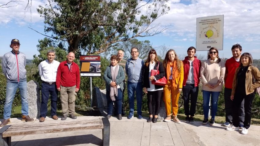 Se colocó señalética en el Parque Independencia