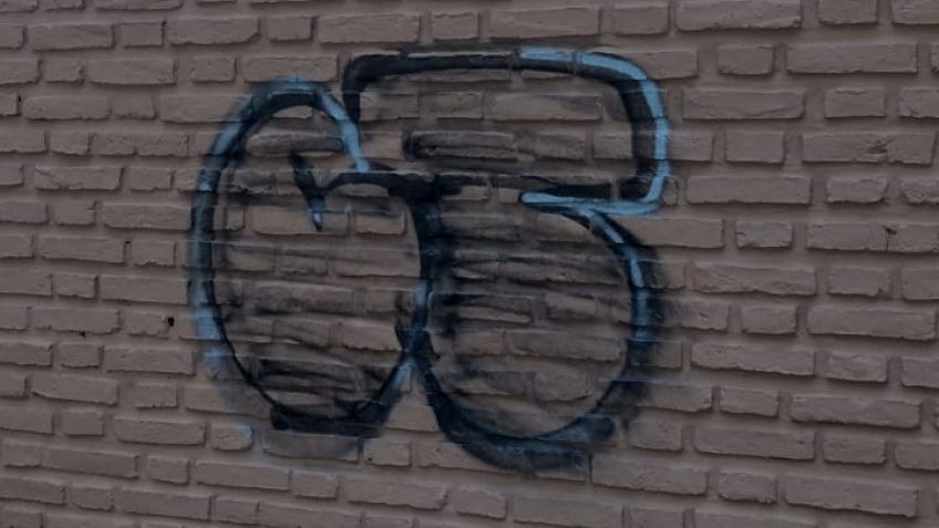 Vandalizaron con grafitis distintos espacios del Monte Calvario
