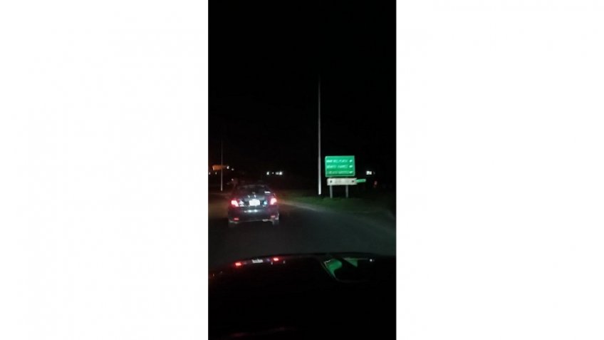 Denuncian el mal funcionamiento de la iluminación de la rotonda de las Rutas 30 y 226 a solo un mes de su inauguración