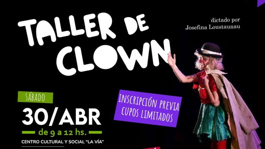 En el marco del proyecto "Nace un puente", se realizará un Taller de Clown